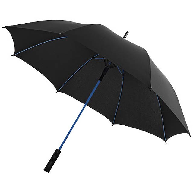 23" větruodolný deštník Stark s automatickým otvíráním - černá