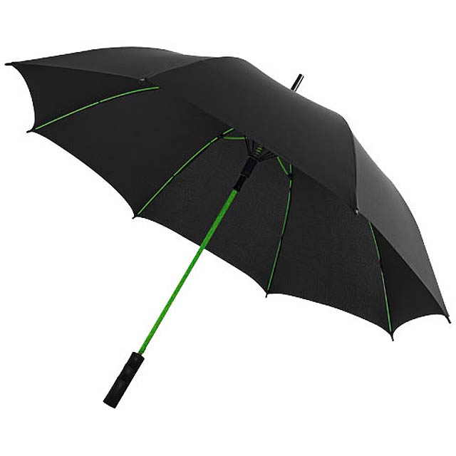23" větruodolný deštník Stark s automatickým otvíráním - černá
