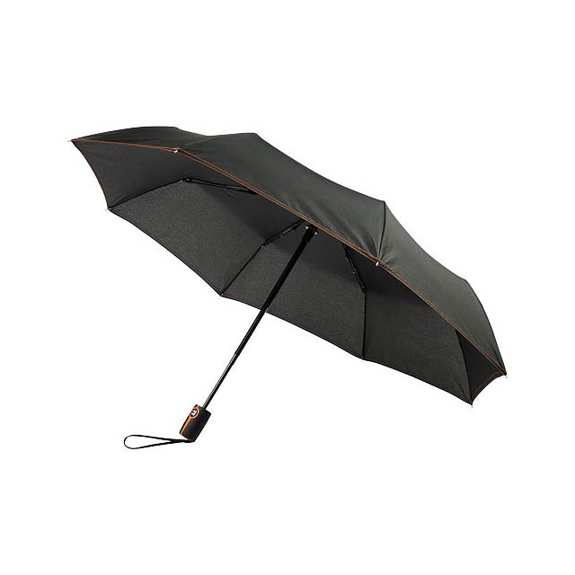 21" skládací deštník Stark-mini s automatickým otvíráním/skládáním - oranžová