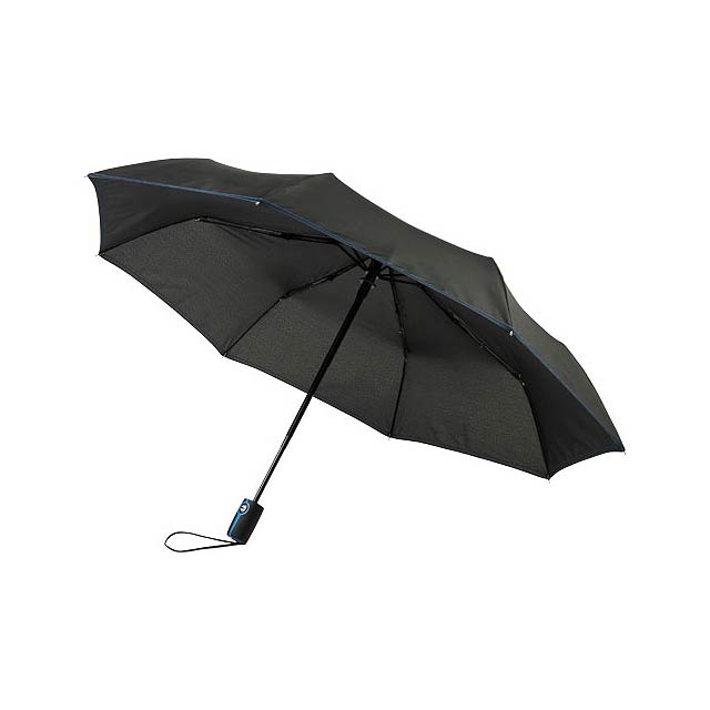 21" skládací deštník Stark-mini s automatickým otvíráním/skl - modrá