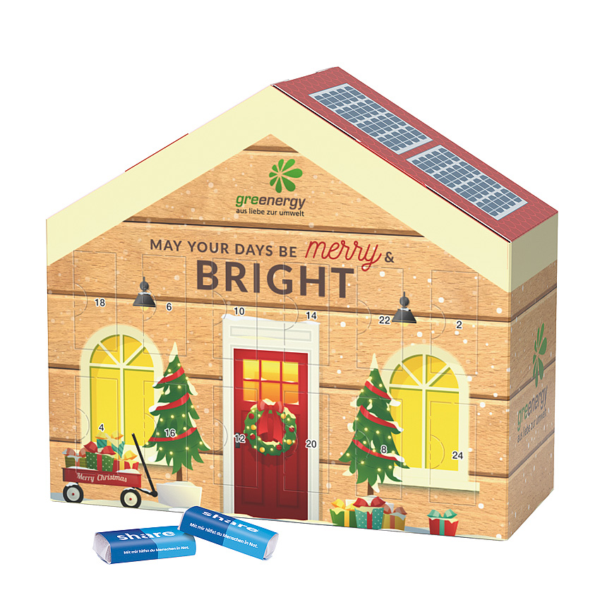 Adventskalender Haus - Adventskalender Haus -