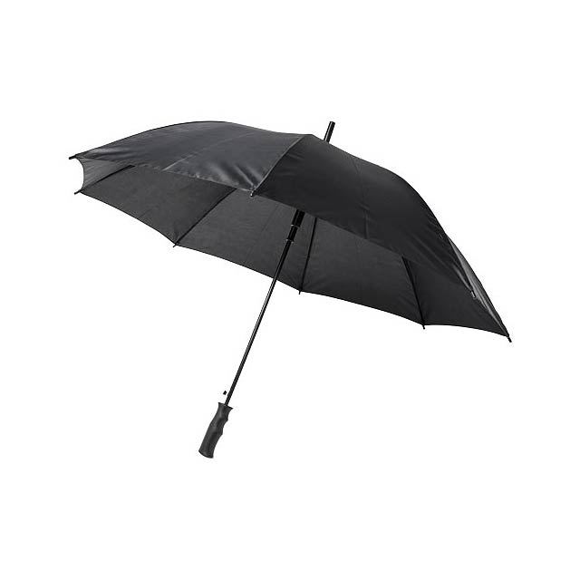 23" větruodolný deštník Bella s automatickým otevíráním - černá