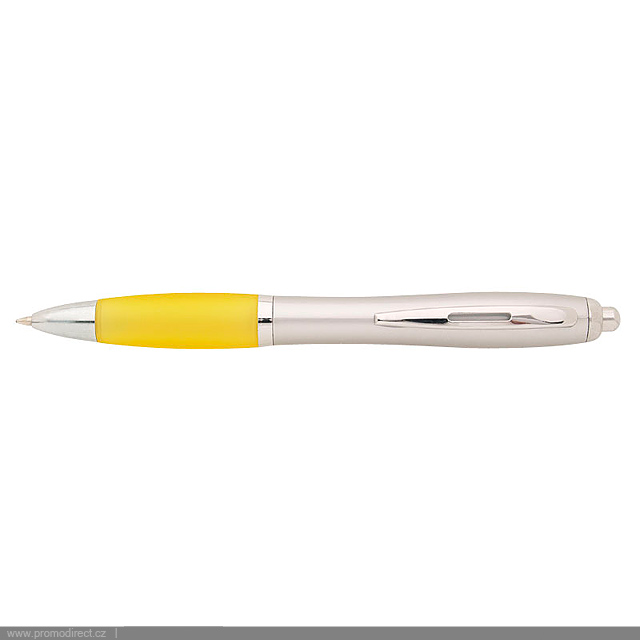 TERNO plastové kuličkové pero - žlutá
