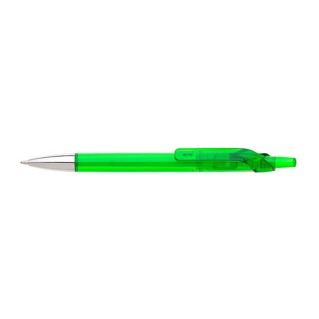NODO plastové kuličkové pero - zelená