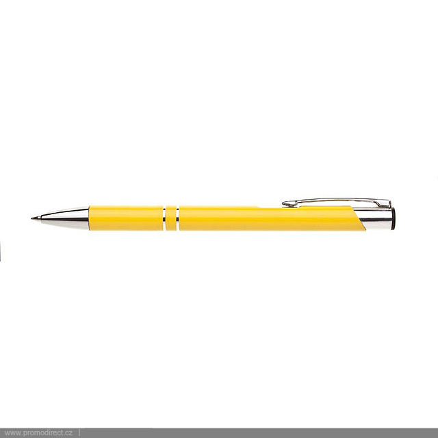 OIRA plastové kuličkové pero - žlutá