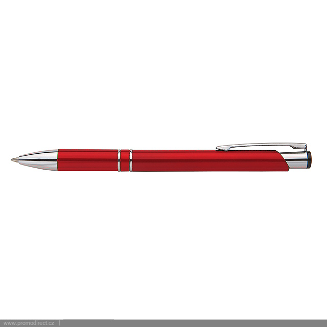 OIRA plastové kuličkové pero - červená