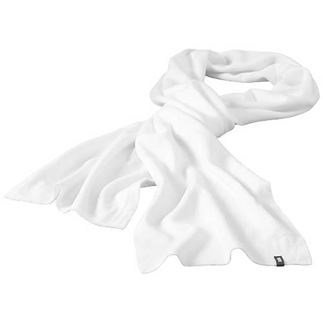 Mark scarf - white