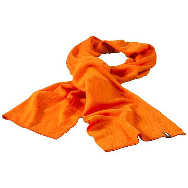 Mark pletený šál zn Elevate - oranžová