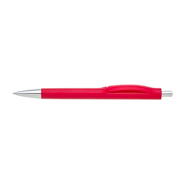 LINEA plastové kuličkové pero - červená