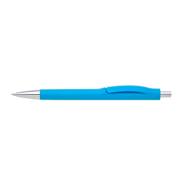 LINEA plastové kuličkové pero - nebesky modrá