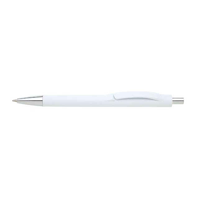 LINEA plastové kuličkové pero - bílá
