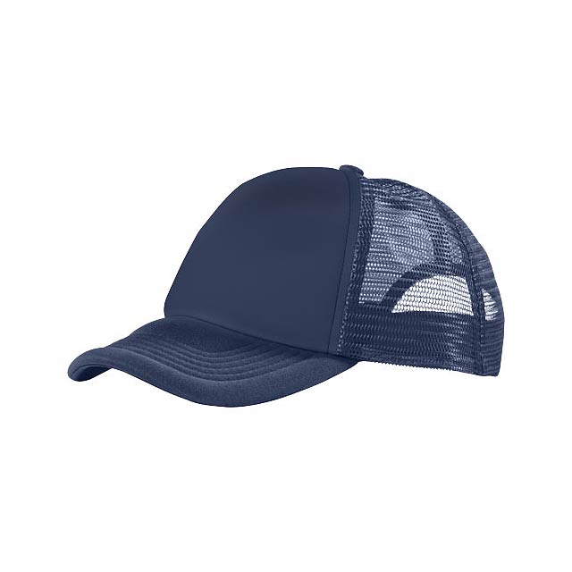 Trucker Kappe mit 5 Segmenten - blau