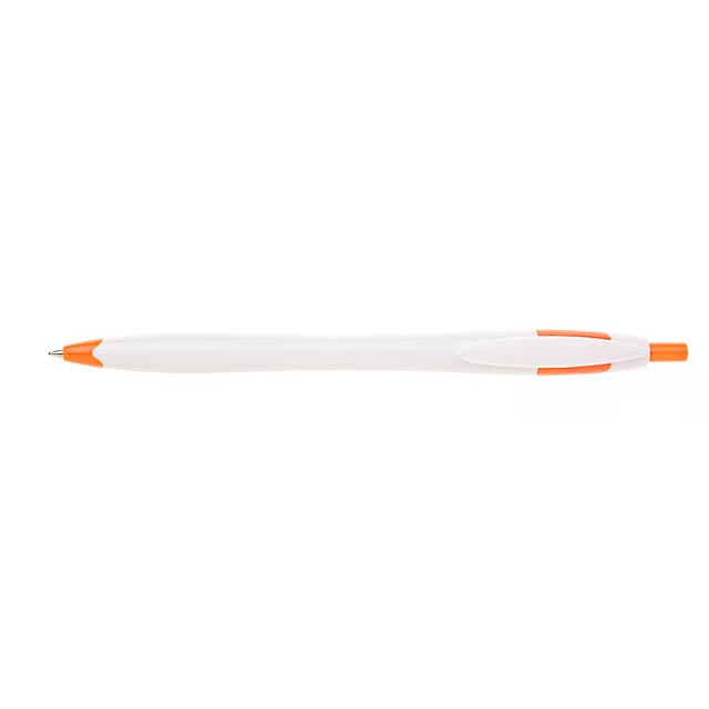 EASO plastové kuličkové pero - oranžová