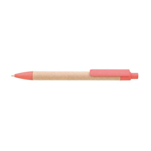 CARTI paper ballpoint pen - red