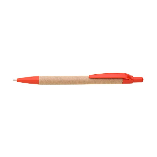 VIRON paper ballpoint pen - red