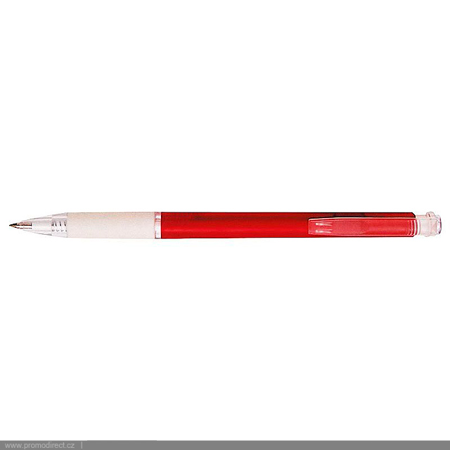 VIONE plastové kuličkové pero - červená