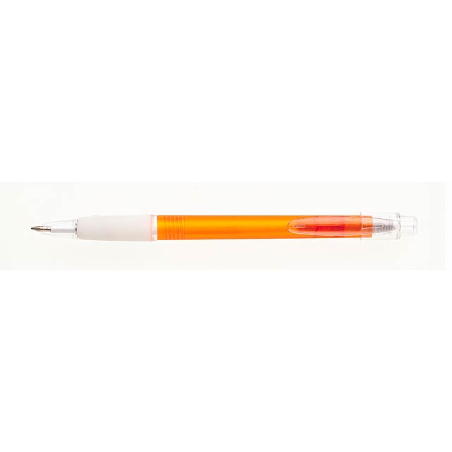 PROSTO plastové kuličkové pero - oranžová