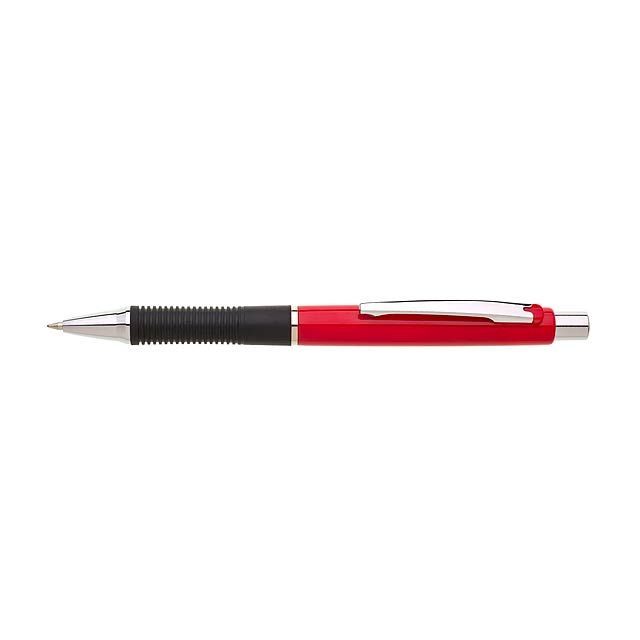 PRIOLA plastové kuličkové pero - červená