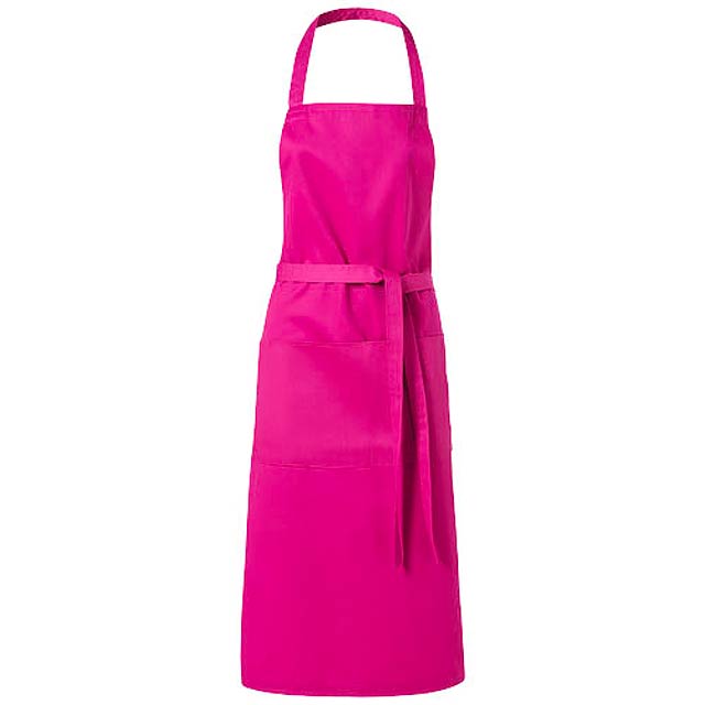 Viera 240 g/m² apron - pink