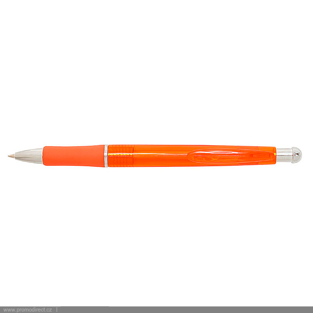 FOZA plastové kuličkové pero - oranžová
