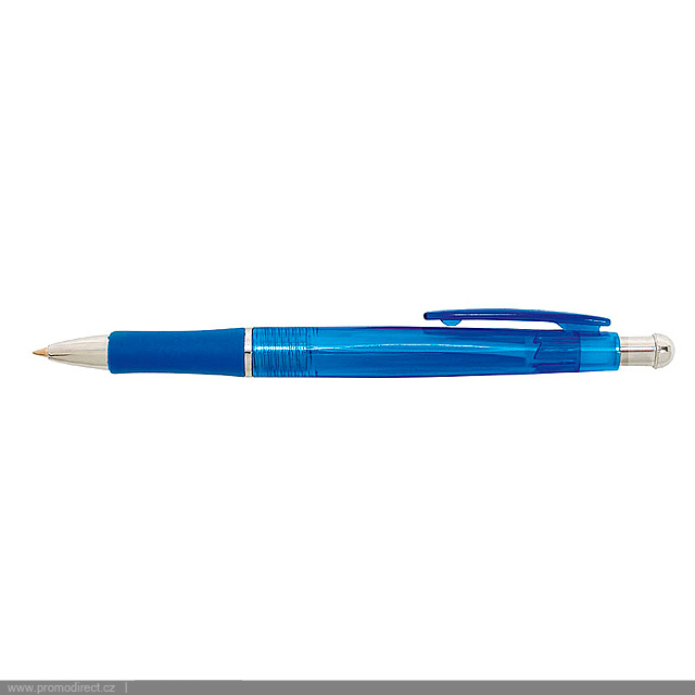 FOZA plastové kuličkové pero - modrá
