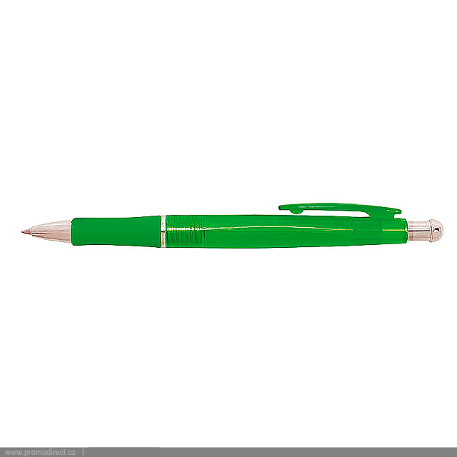 FOZA plastové kuličkové pero - zelená