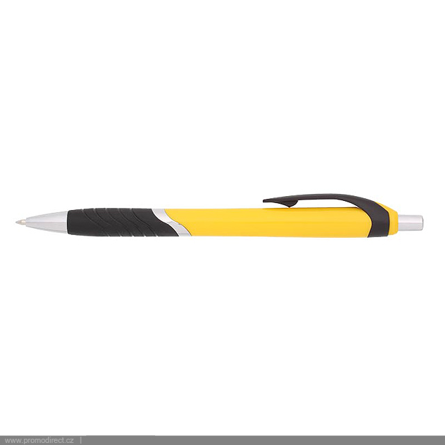 PEINA plastové kuličkové pero - žlutá