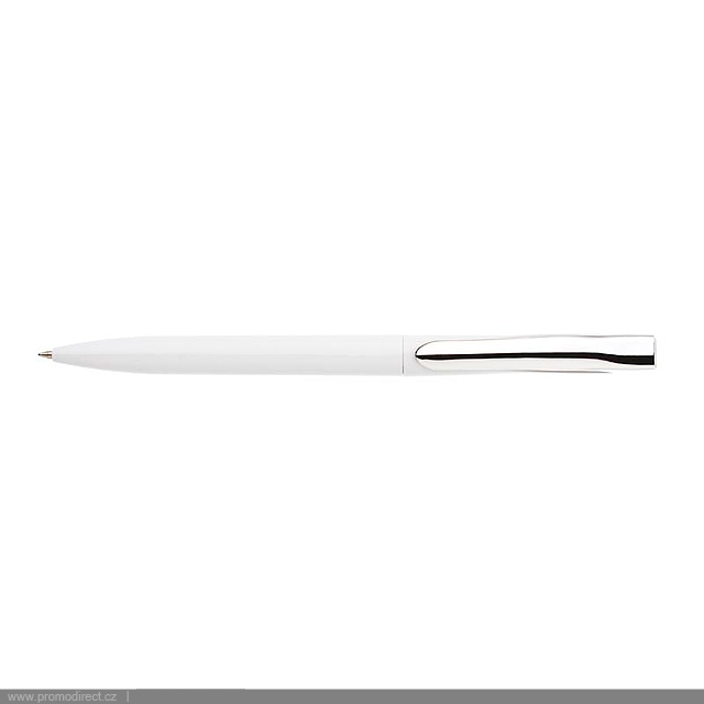 BONA plastové kuličkové pero - bílá