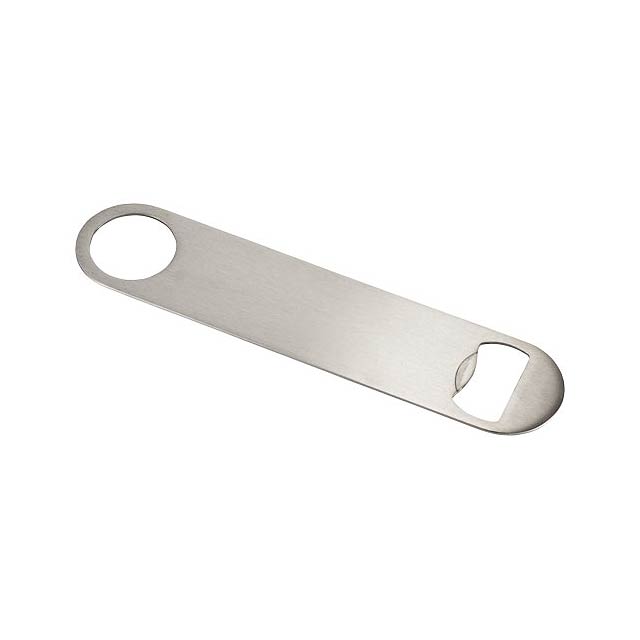 Paddle bottle opener - silver