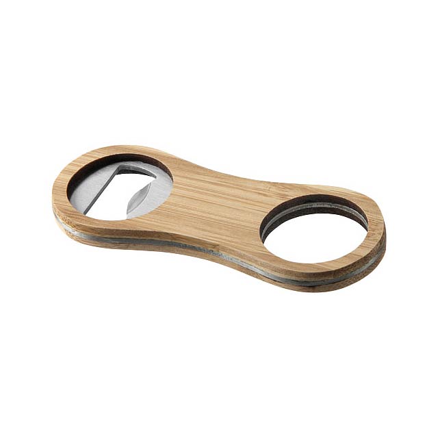 Barron bamboo bottle opener - wood