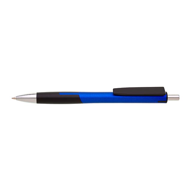 CHANEL plastové kuličkové pero - modrá