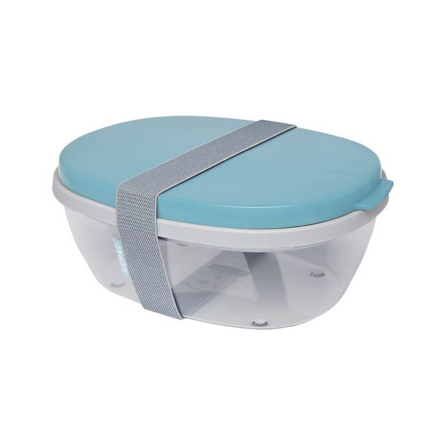 Ellipse salad box - green