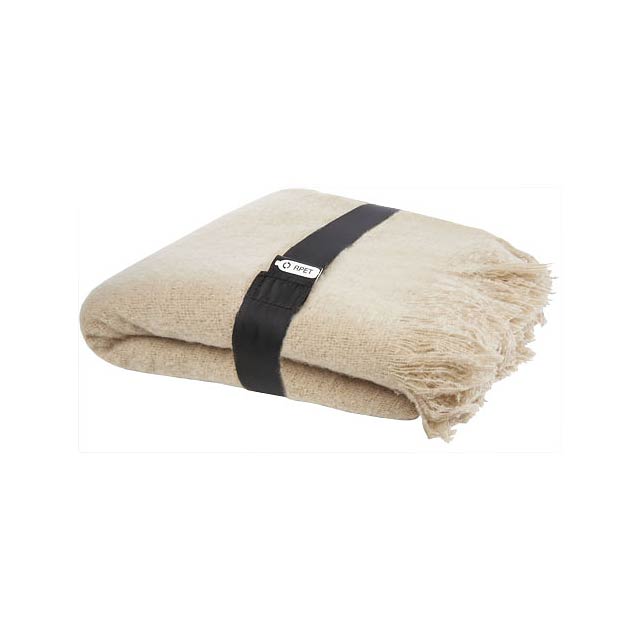 Ivy RPET Mohair-Decke - Beige