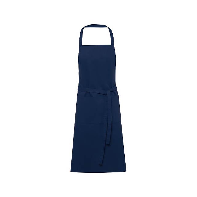 Orissa 200 g/m2 GOTS organic cotton apron - blue