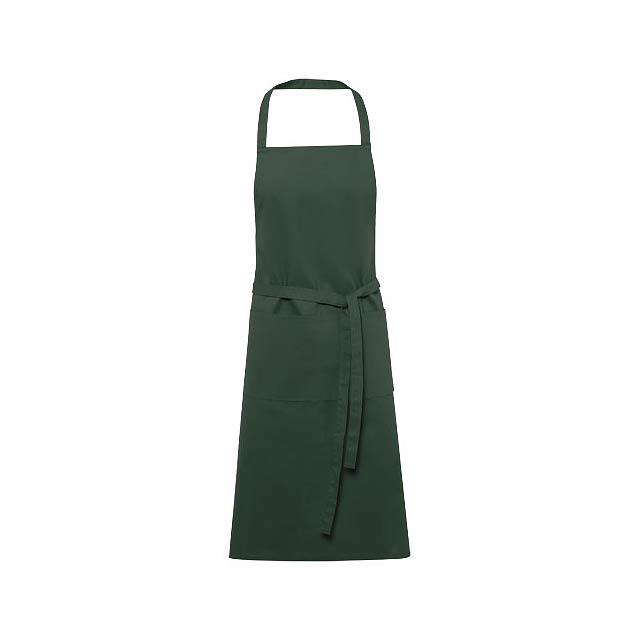 Orissa 200 g/m2 GOTS organic cotton apron - green