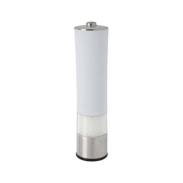 Kirkenes electric salt or pepper mill - white