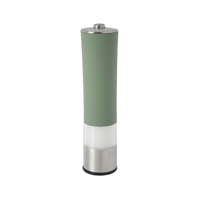 Kirkenes electric salt or pepper mill - green