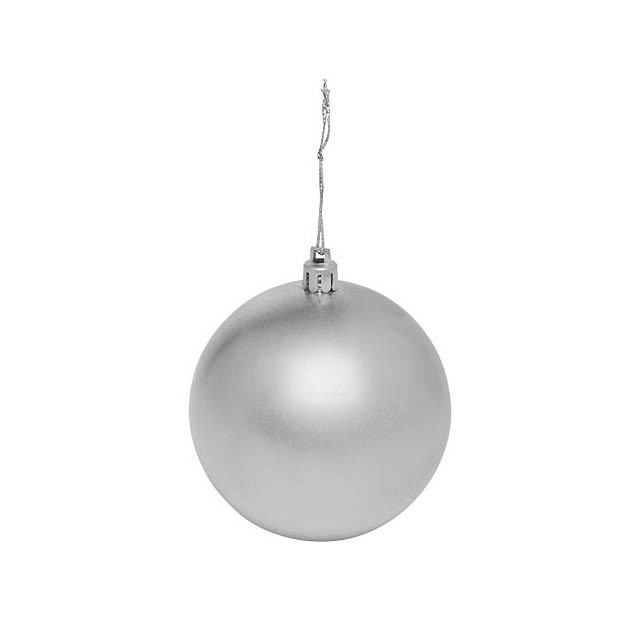 Nadal christmas bauble - silver