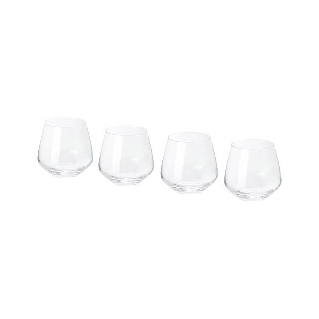 Chuvisco 4-teiliges Glasbecher Set - Transparente