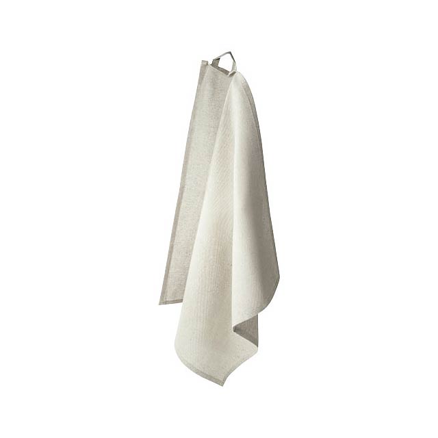 Pheebs 200 g/m² recycled cotton kitchen towel - beige