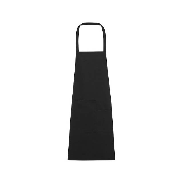 Khana 280 g/m² cotton apron - black
