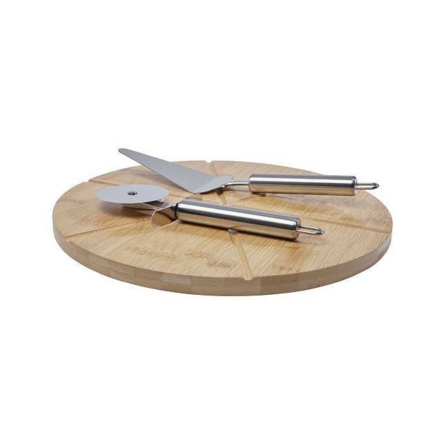 Mangiary bamboo pizza peel and tools - wood