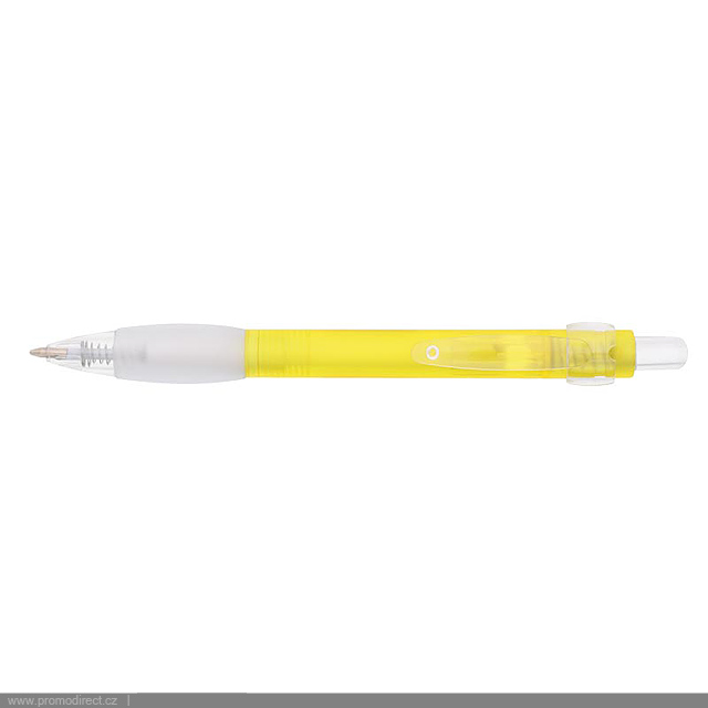 TAINO plastové kuličkové pero - žlutá