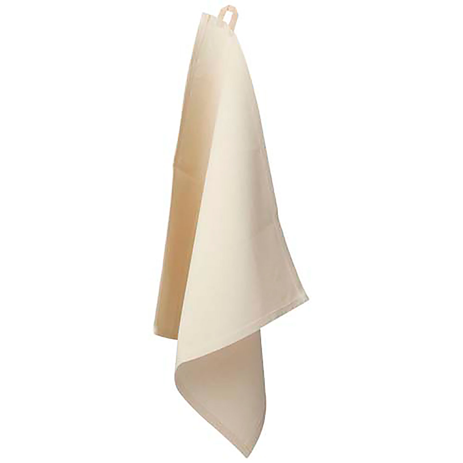 Alora 200 g/m² Küchenhandtuch aus recycelter Baumwolle - Beige