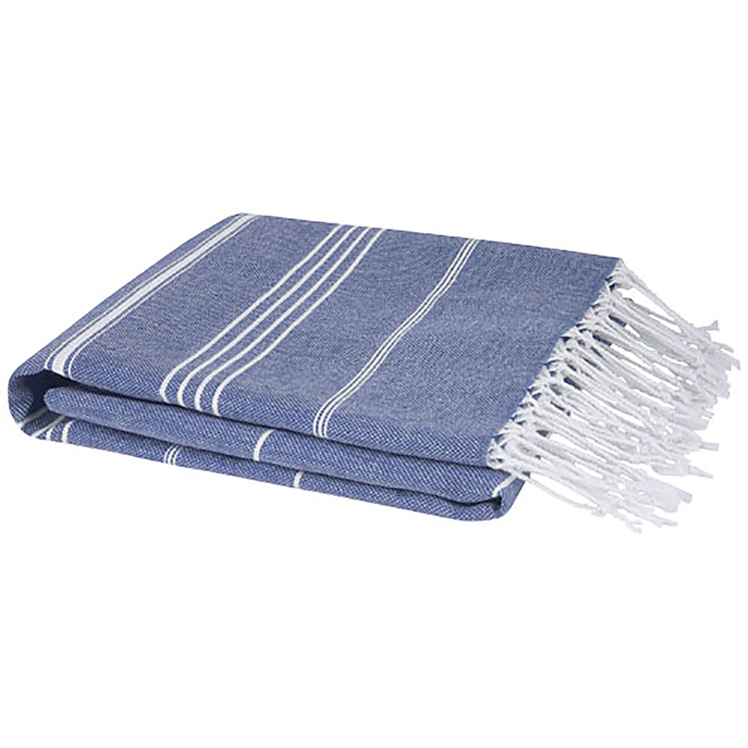 Anna 150 g/m² Hammam Baumwollhandtuch 100 × 180 cm - blau