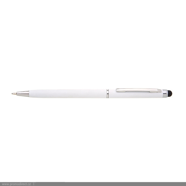 NOBLA plastové kuličkové pero - biela