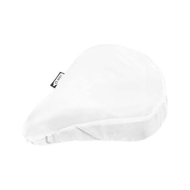 Jesse recycled PET water resistant bicycle saddle cover - white