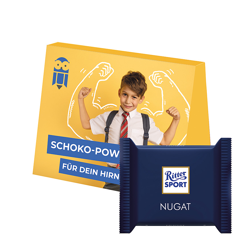 Promotion card midi, Ritter SPORT mini nougat - 