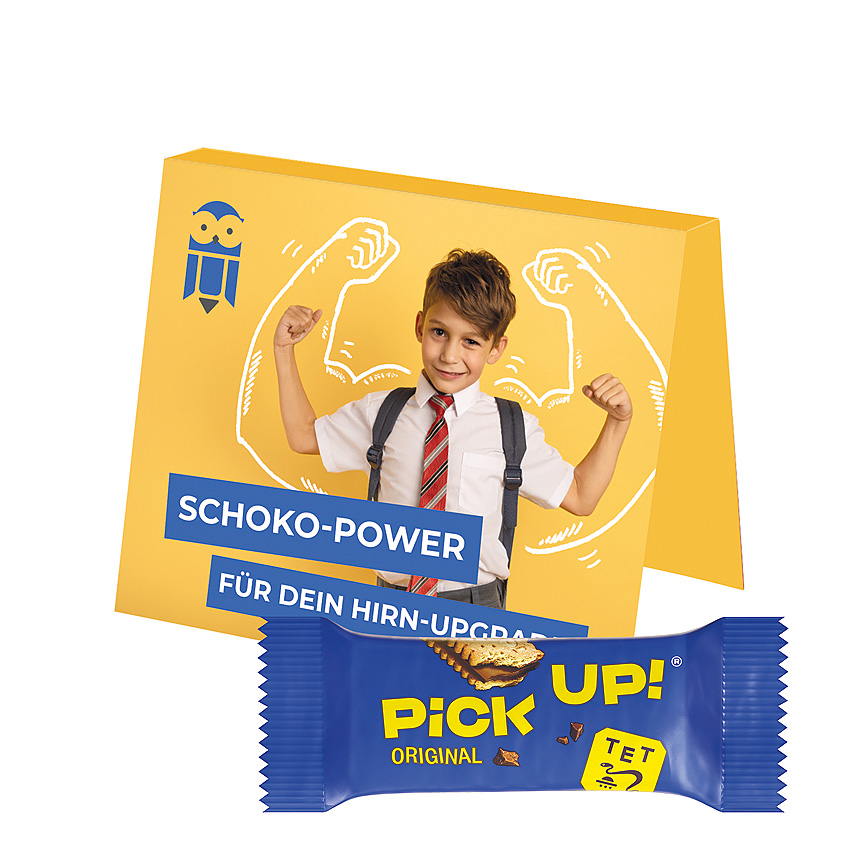 Werbekarte Midi Leibniz PICK UP! mini - 