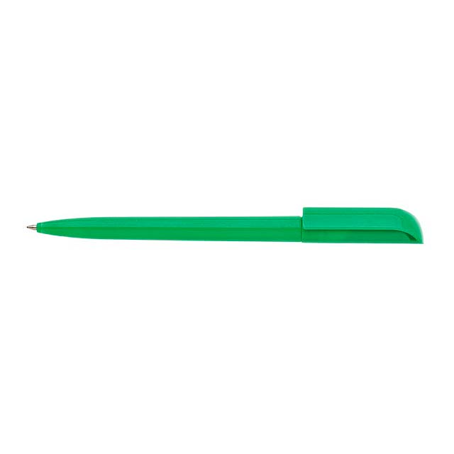ROTATE plastové kuličkové pero - zelená
